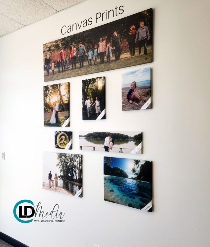 Canvas Gallery Wall at LDMedia